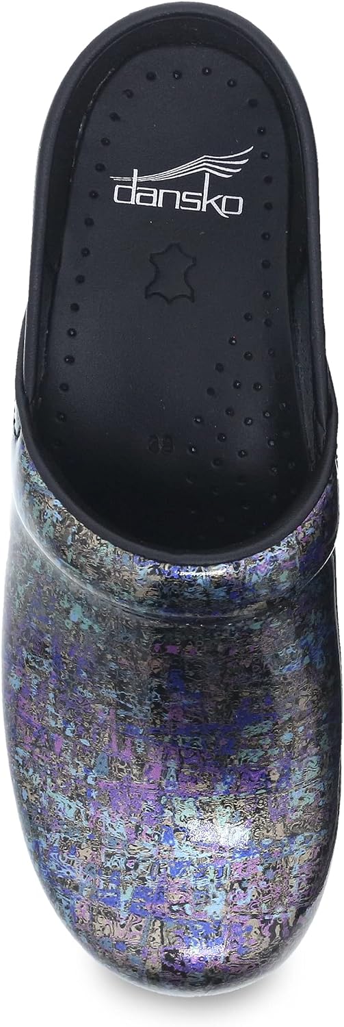 Dansko Professional Slip-On Clogs for Women – Rocker Sole and Arch Support for Comfort – Ideal for Long Standing Professionals – Nursing